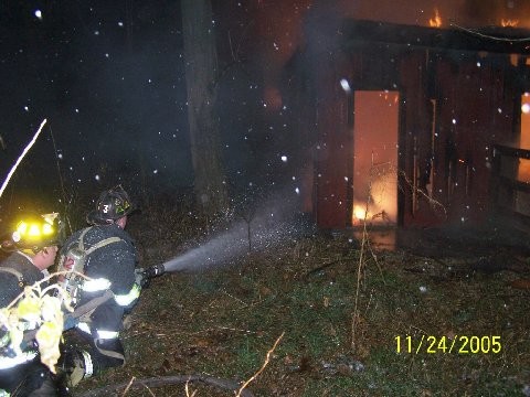 Working barn fire-Armonk Road
