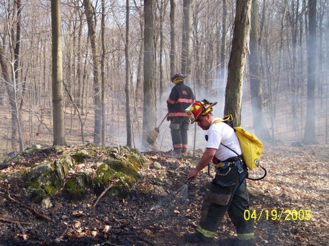 Ex-Captain David Hughes-brush fire