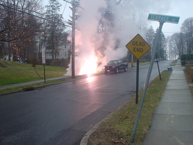 Wires Down on Grove Street. 3/22/10