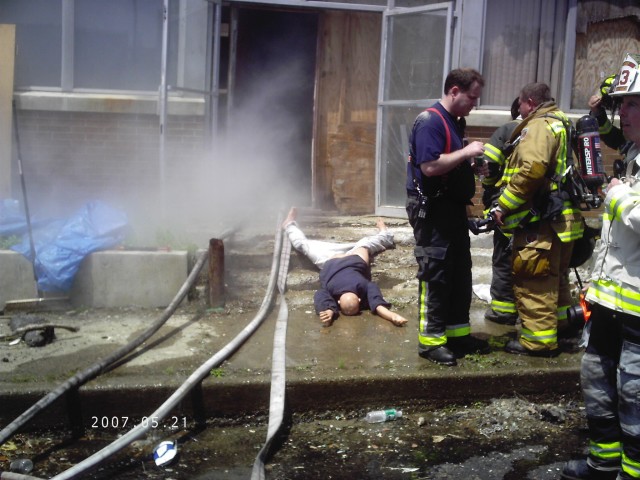One victim found, crews re-entered to search for further occupants - Department drill at Grand Union Warehouse