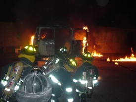 Van fire drill