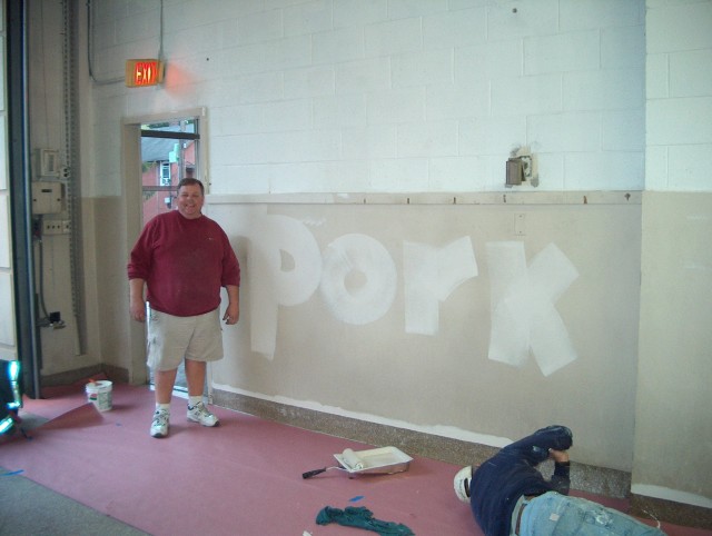 Andy Morgans &quot;AKA Pork&quot; - paint fest 2006