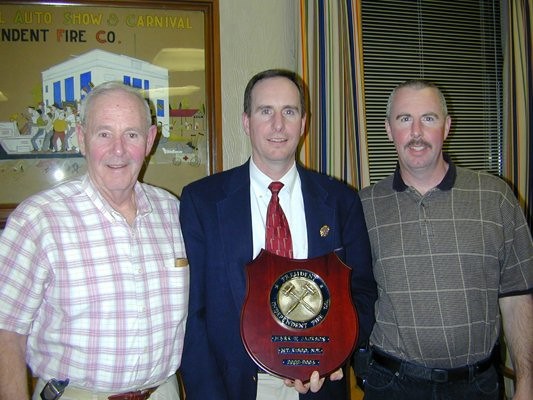 From left to right: Bill Jackson, Mark Jackson, and Tom Jackson at our annual Company meeting