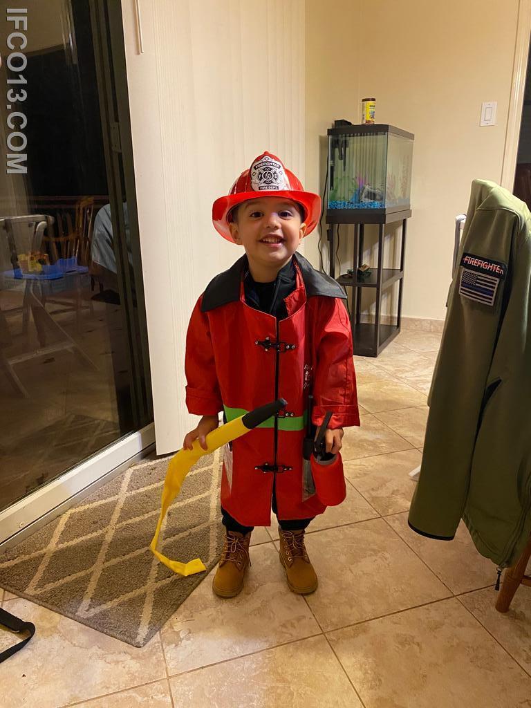 Firefighter Austin Rivera